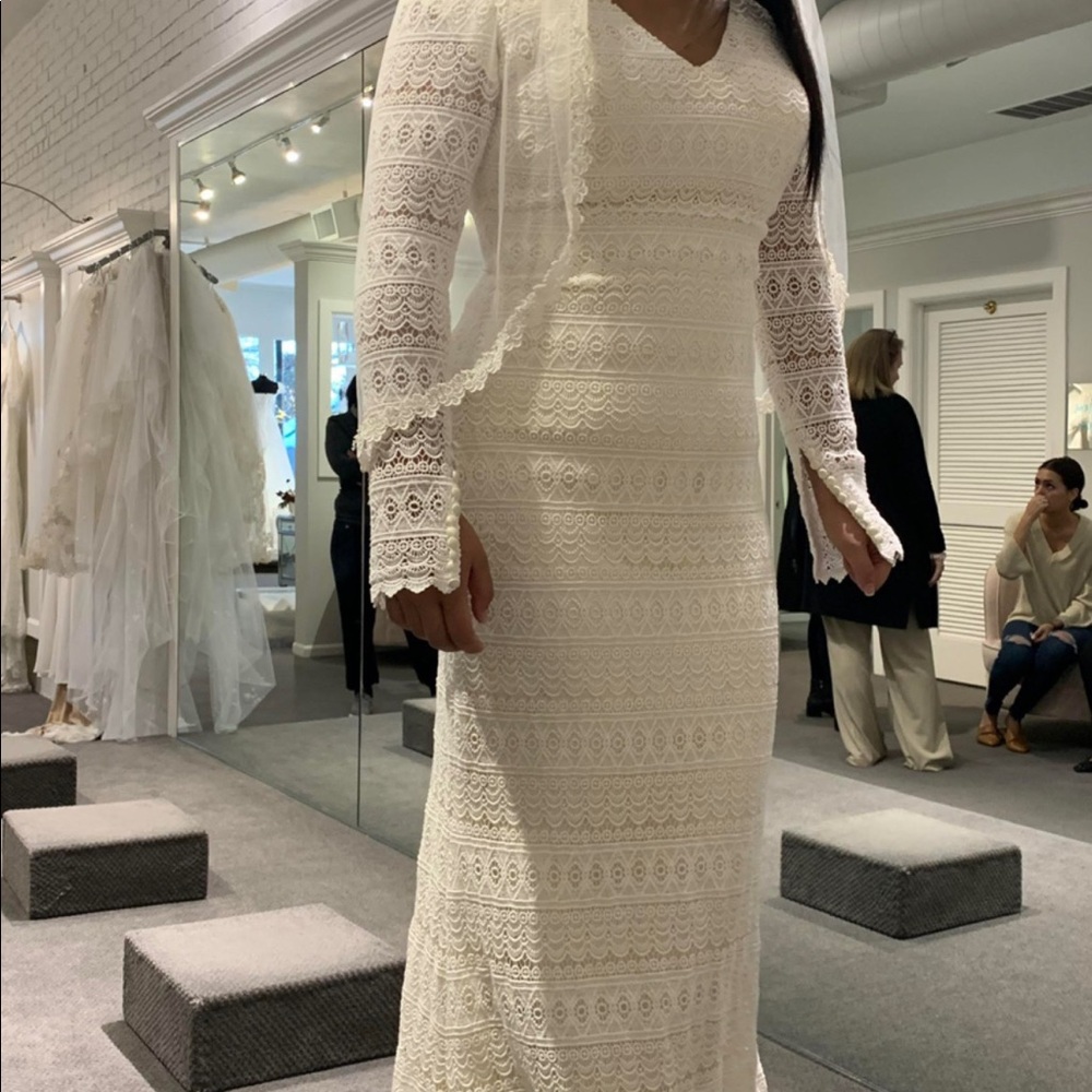 Ivory lace Wedding Dress Size 14